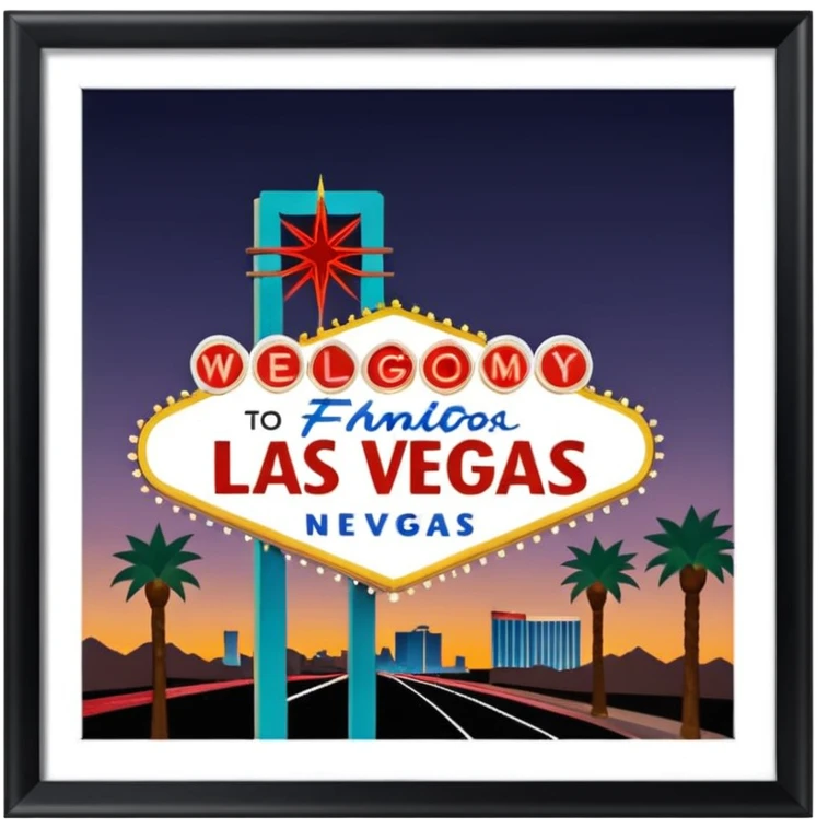 Las vegas emoji