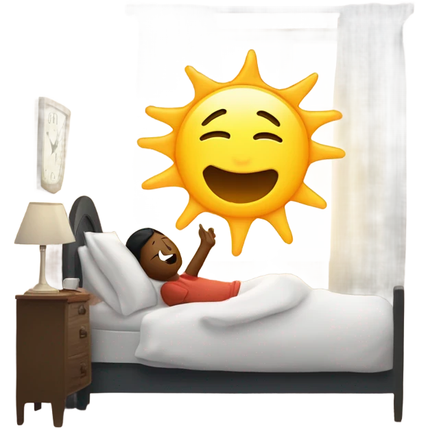 wake up  emoji