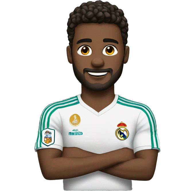 Simios con camiseta de real Madrid  emoji