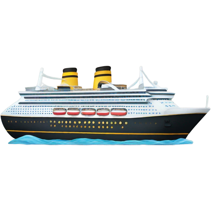 Cruise ship emoji