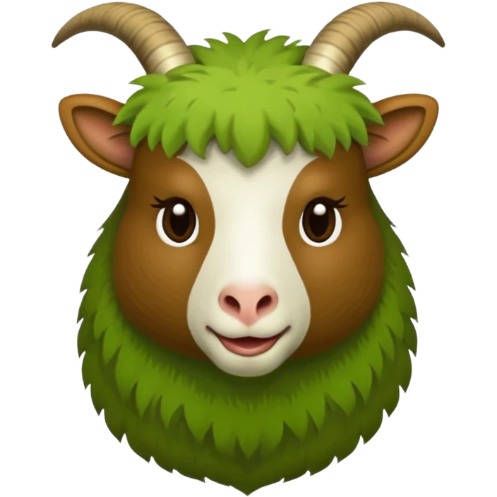 Kiwi goat emoji