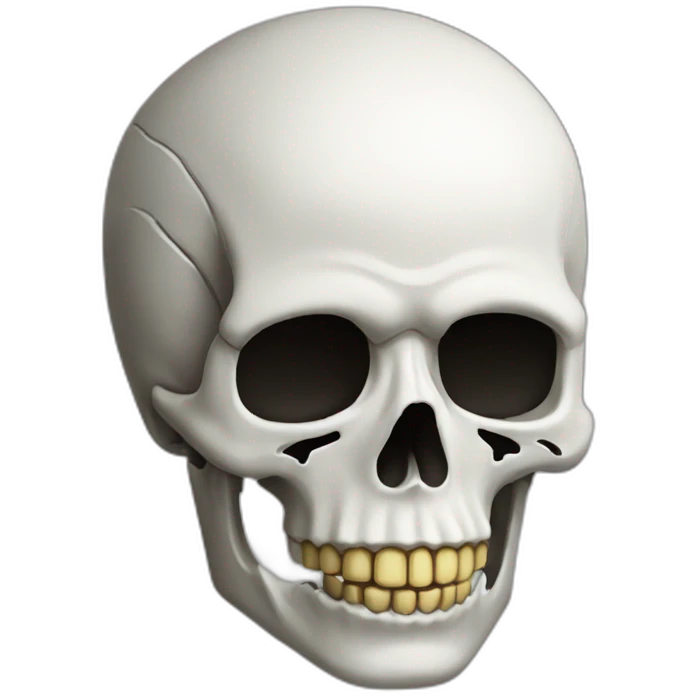 Tête de mort emoji