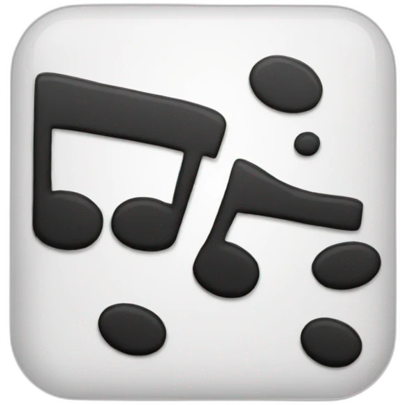 play music button emoji