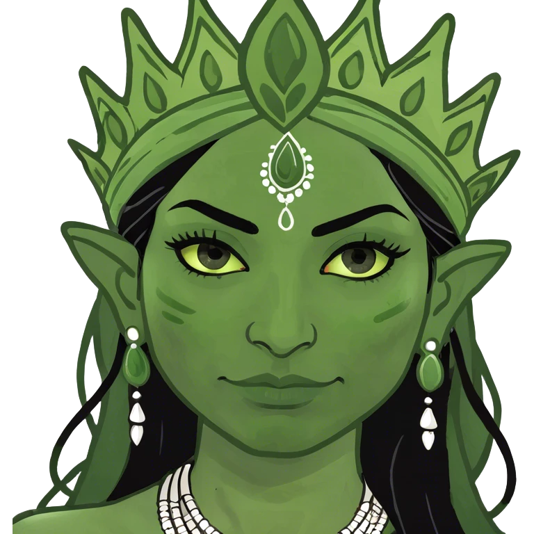 Indian queen  emoji