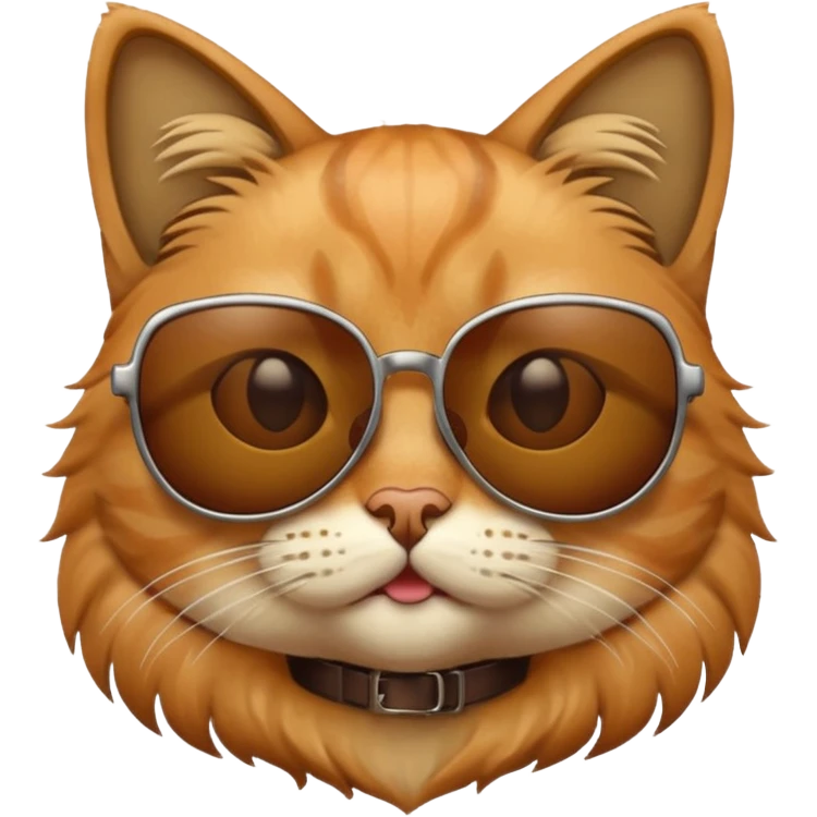 Cat wearing sunglasses emoji