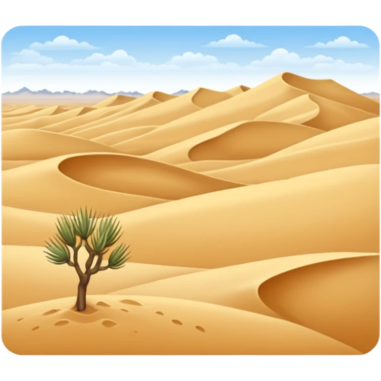 Desert emoji