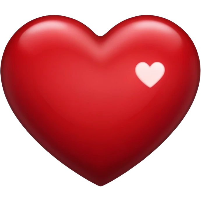 dark red heart emoji