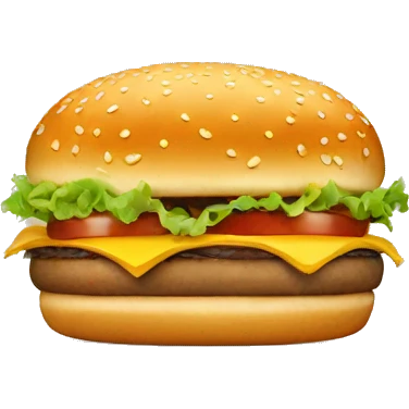 Burger  emoji