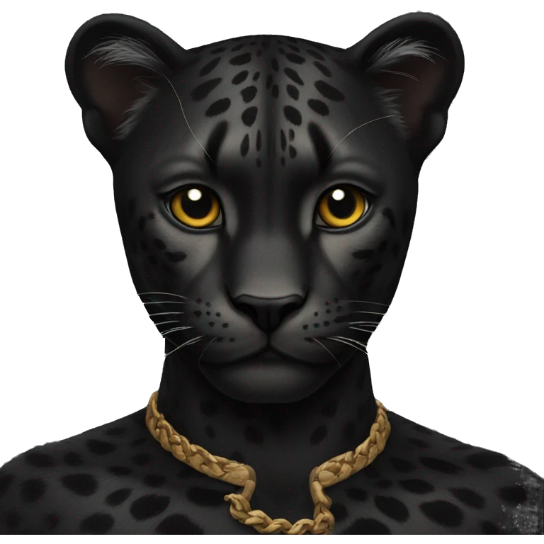 Black panthère  emoji