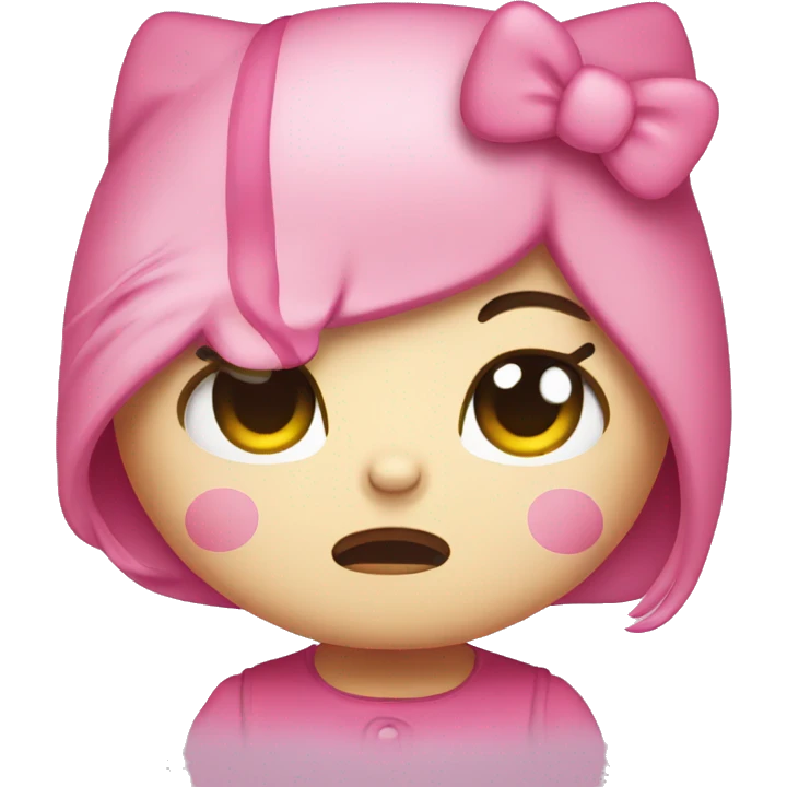 Hello kitty crying emoji emoji