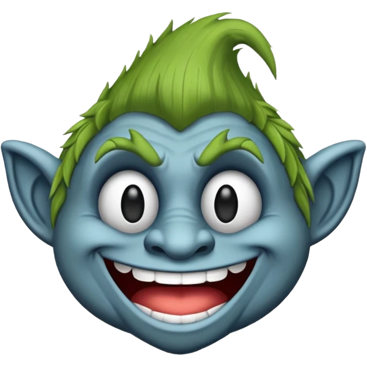 I wanna make troll face emoji emoji