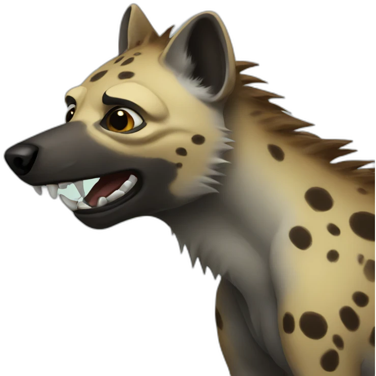 Steam hyena emoji