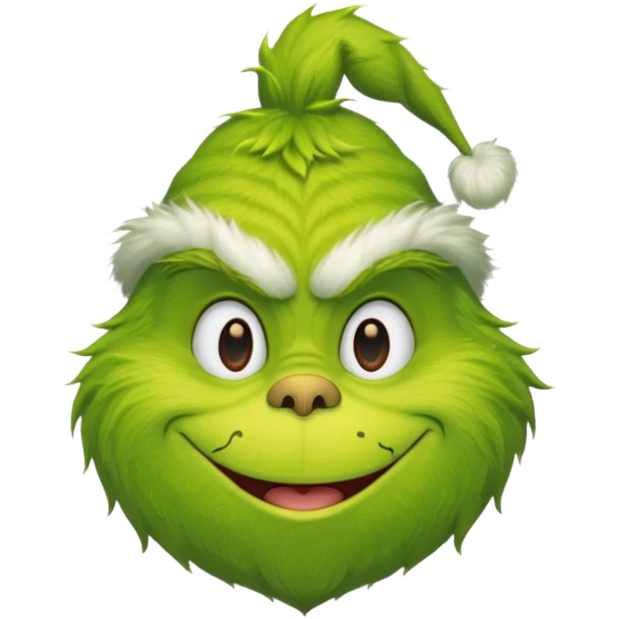 The Grinch is penes emoji