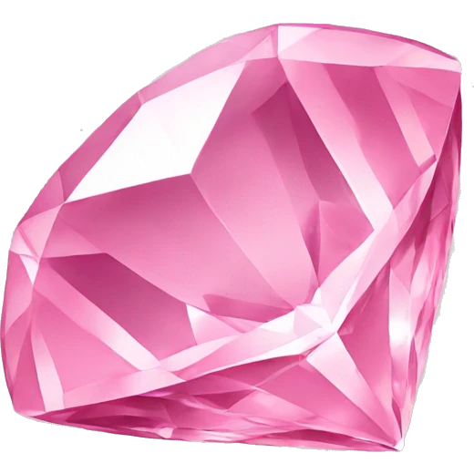 pink elegant diamond emoji