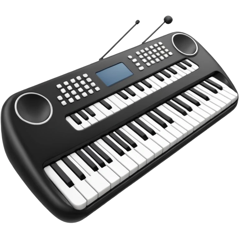 Teclado música básico emoji