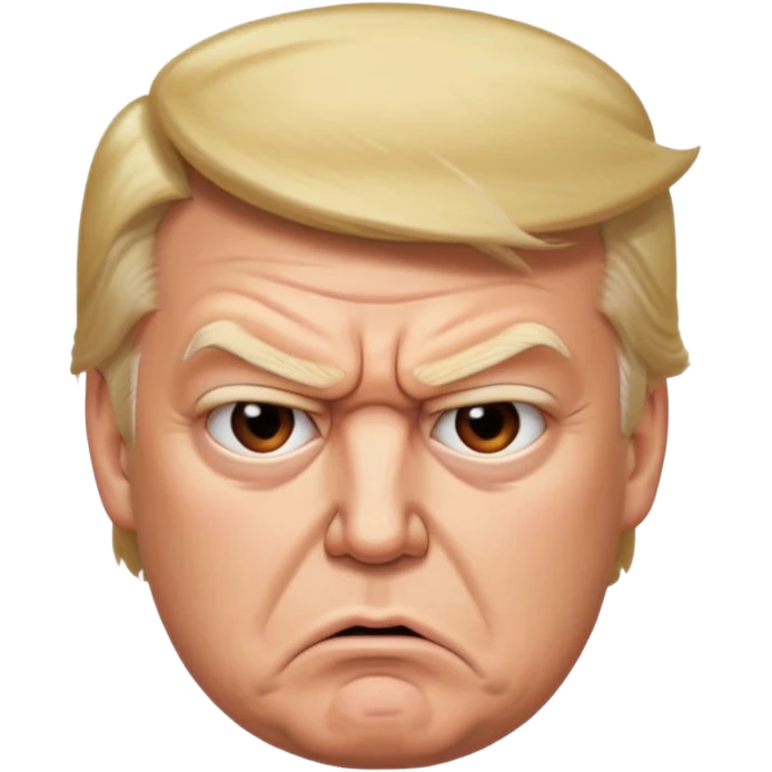 trump  angry emoji