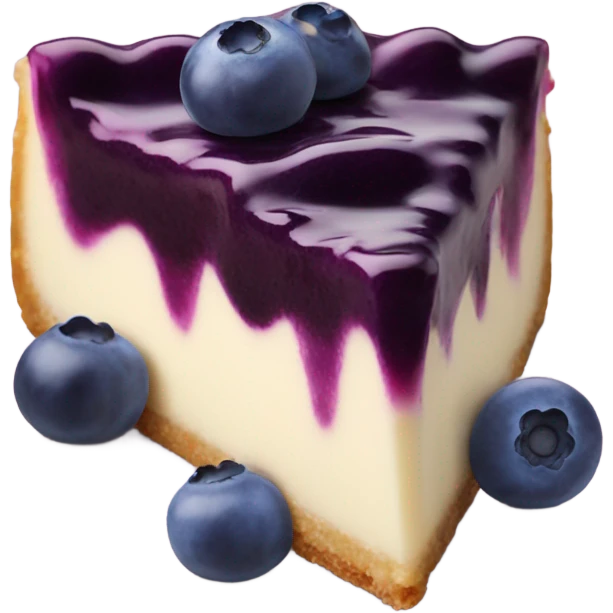 Blueberry Cheesecake  emoji