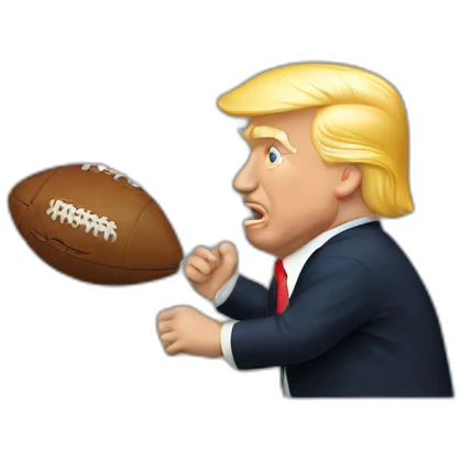 Donald Trump catch emoji