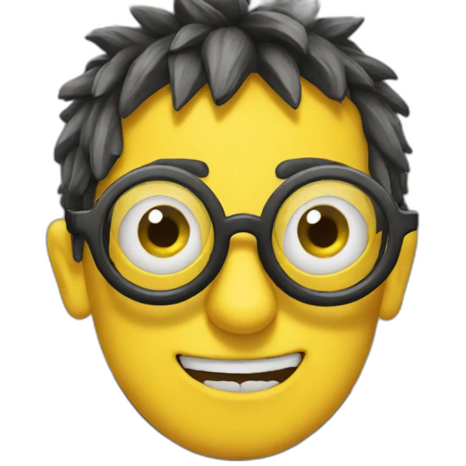 minion's glasses emoji