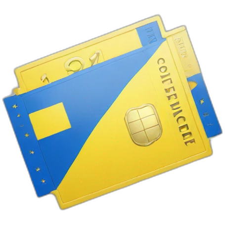 ticket ukraine flag emoji