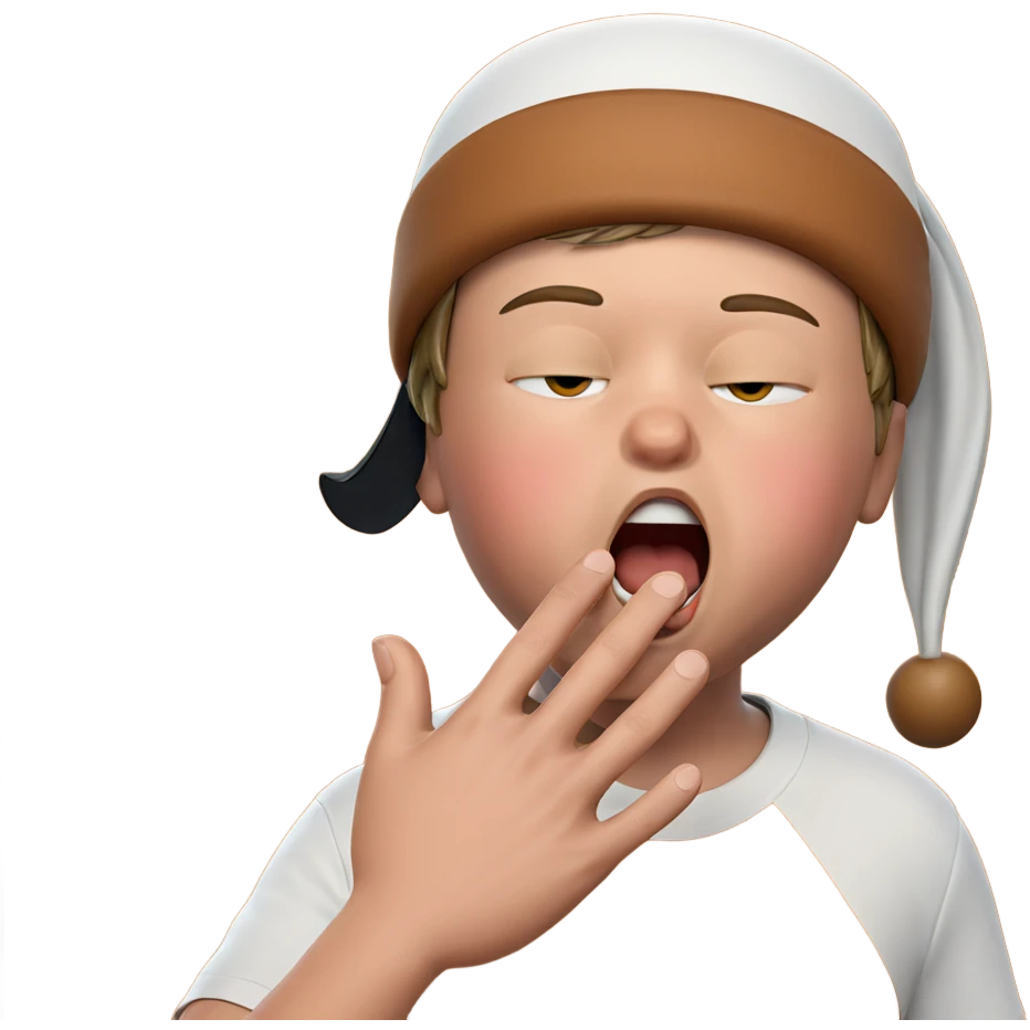 boy in a funny hat emoji