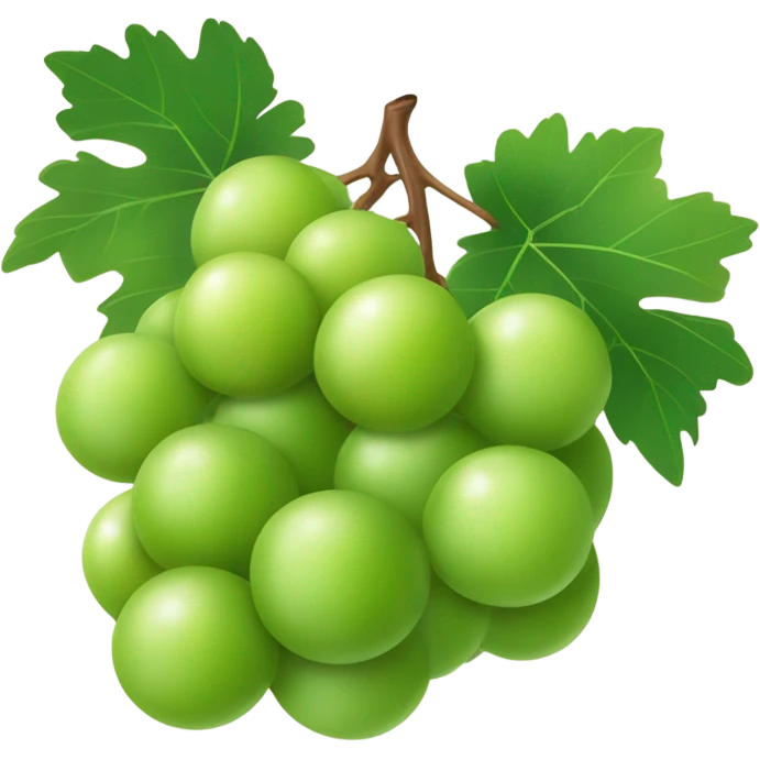 Green grapes emoji