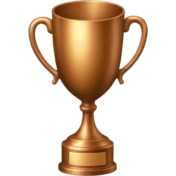 bronze trophy emoji