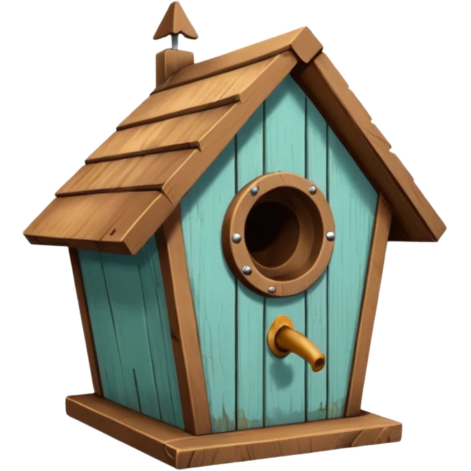 Birdhouse emoji