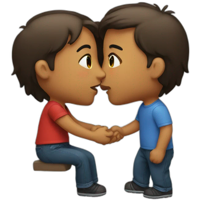 kissing emoji