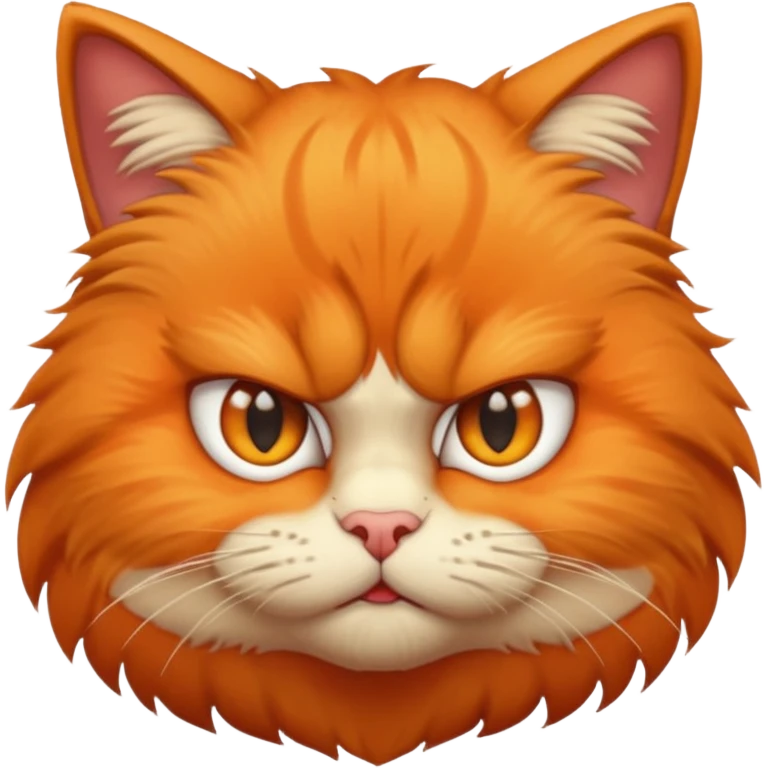Angry cat emoji