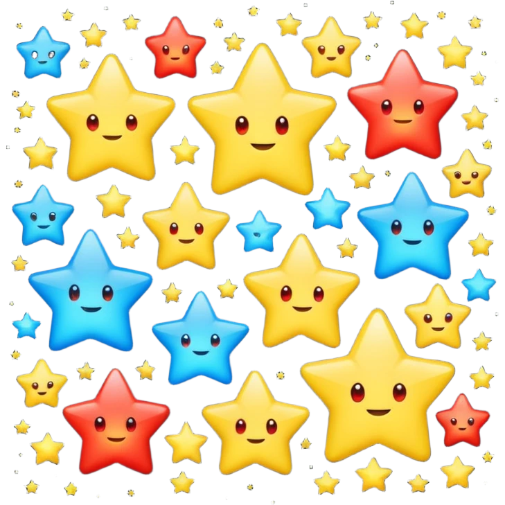 star different ones emoji