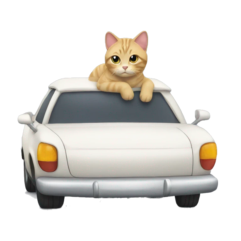 car cat emoji