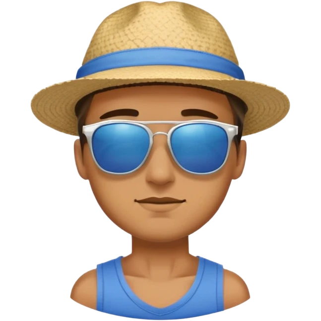 but with blue shorts emoji
