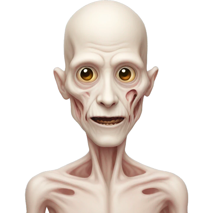 The Pale Man emoji