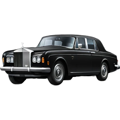 black rolce royce emoji