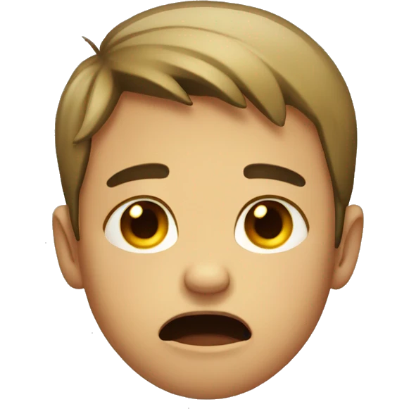 boy crying emoji