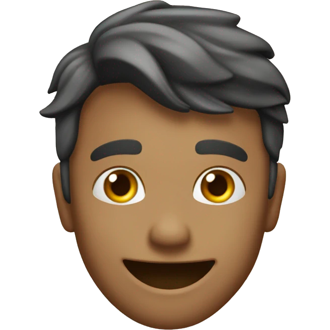 Intensamente feliz y hola emoji