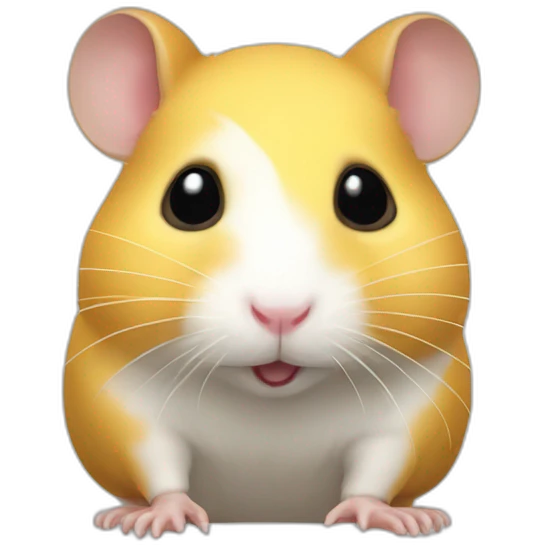 Hamster yellow jangalian emoji