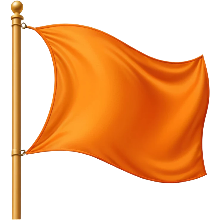 Orange flag emoji