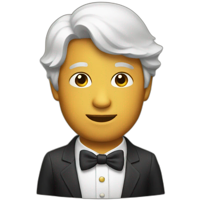 Gentleman emoji
