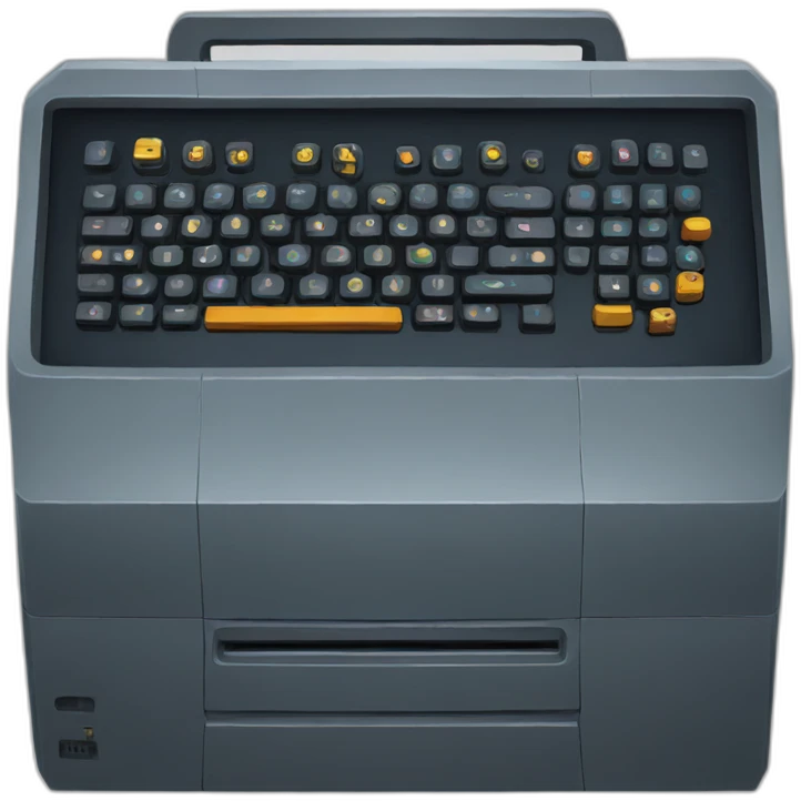 Cyberpunk computer emoji