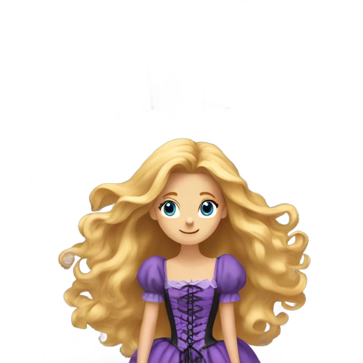 Rupunzel tangled emoji