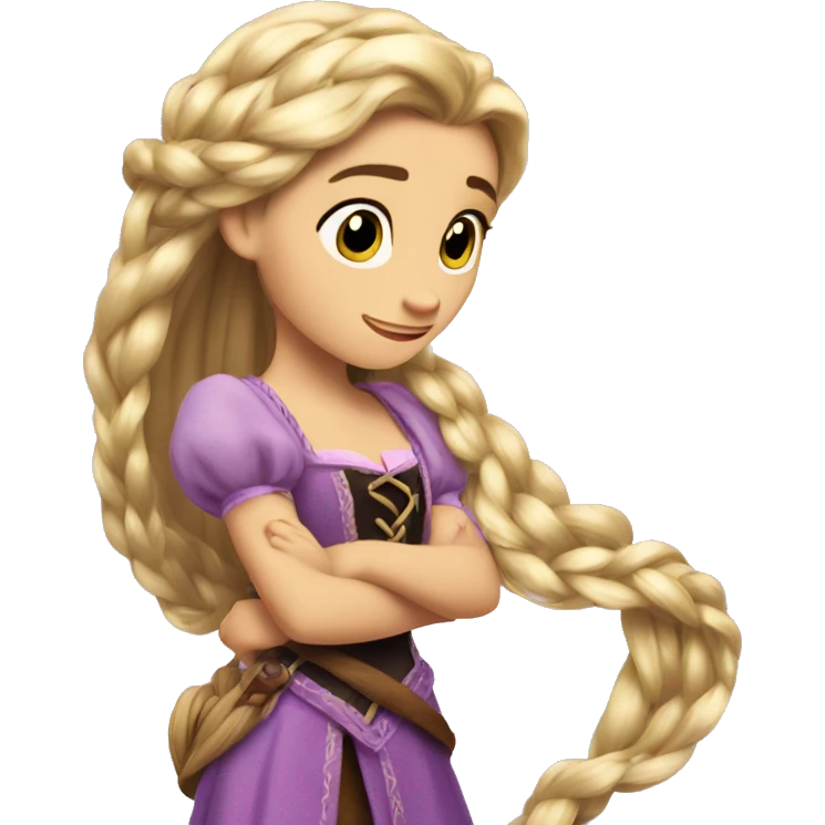 Rapunzel emoji