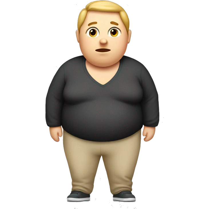 obese person emoji