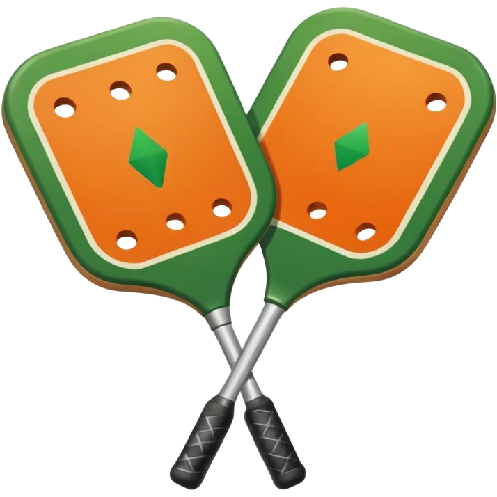 A switch server icon for pickleball, it should have the switch icon of two arrows pointing opposite ways and a pickleball paddle over it. ios icon style. emoji