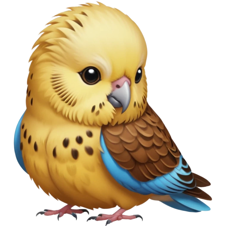 Brown budgie emoji