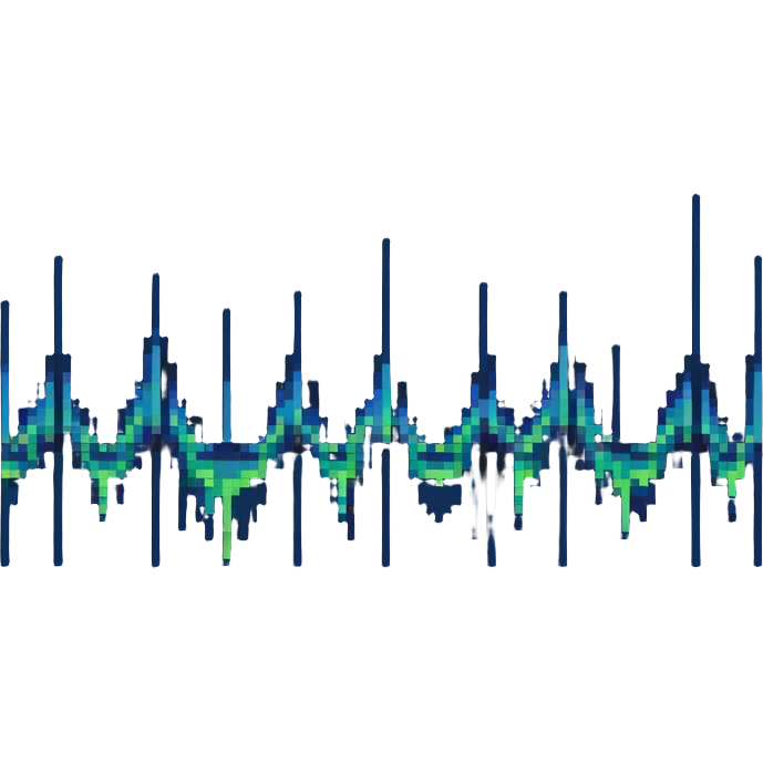 sound wave pixel art emoji