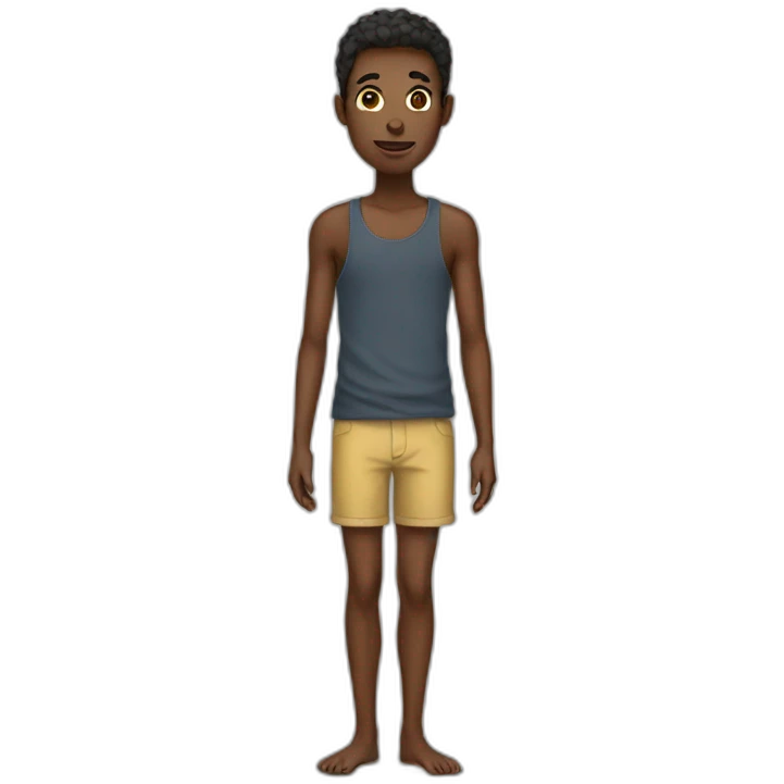 Skinny emoji