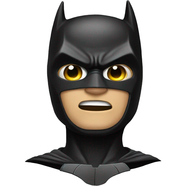 Batman with mask ob emoji