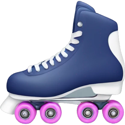 Hockey quad roller skate emoji